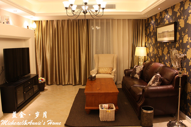 135方蓝金岁月+美式情怀，用心打造美家