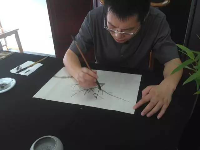 推荐当代优秀青年国画家赵少俨,赵少俨中国花鸟画技法