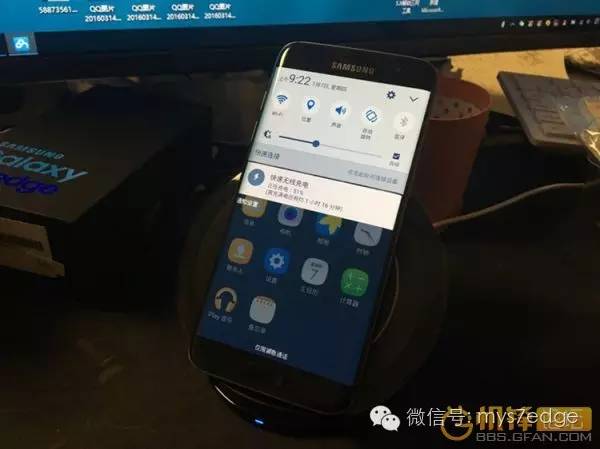 三星s7edge可以用3.0快充,三星s7edge靠什么进行无线充电