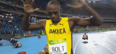 博尔特跑9秒57的高光瞬间,博尔特雨中狂飙200米是什么时候
