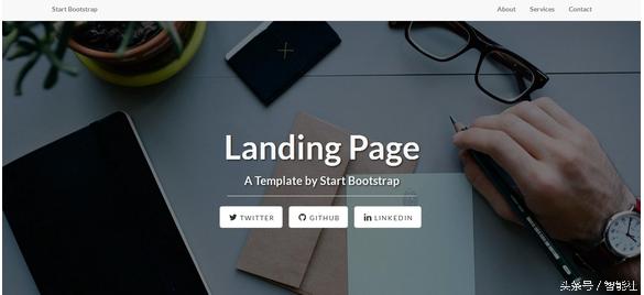 bootstrap回应式网站设计免费模板,bootstrapcss模板下载