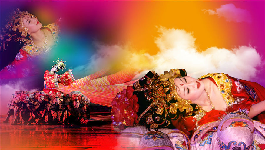 杨家有女初长成，三千宠爱在一身—《长恨歌》，内地版“水舞间”