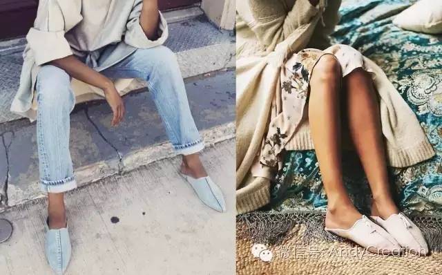 你们平时穿去洗澡的拖鞋，现在可潮了呢～