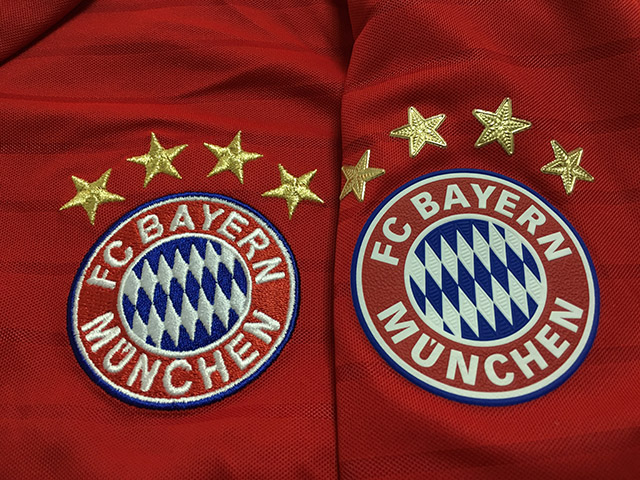 拜仁球衣1617鉴别,拜仁主客场球衣