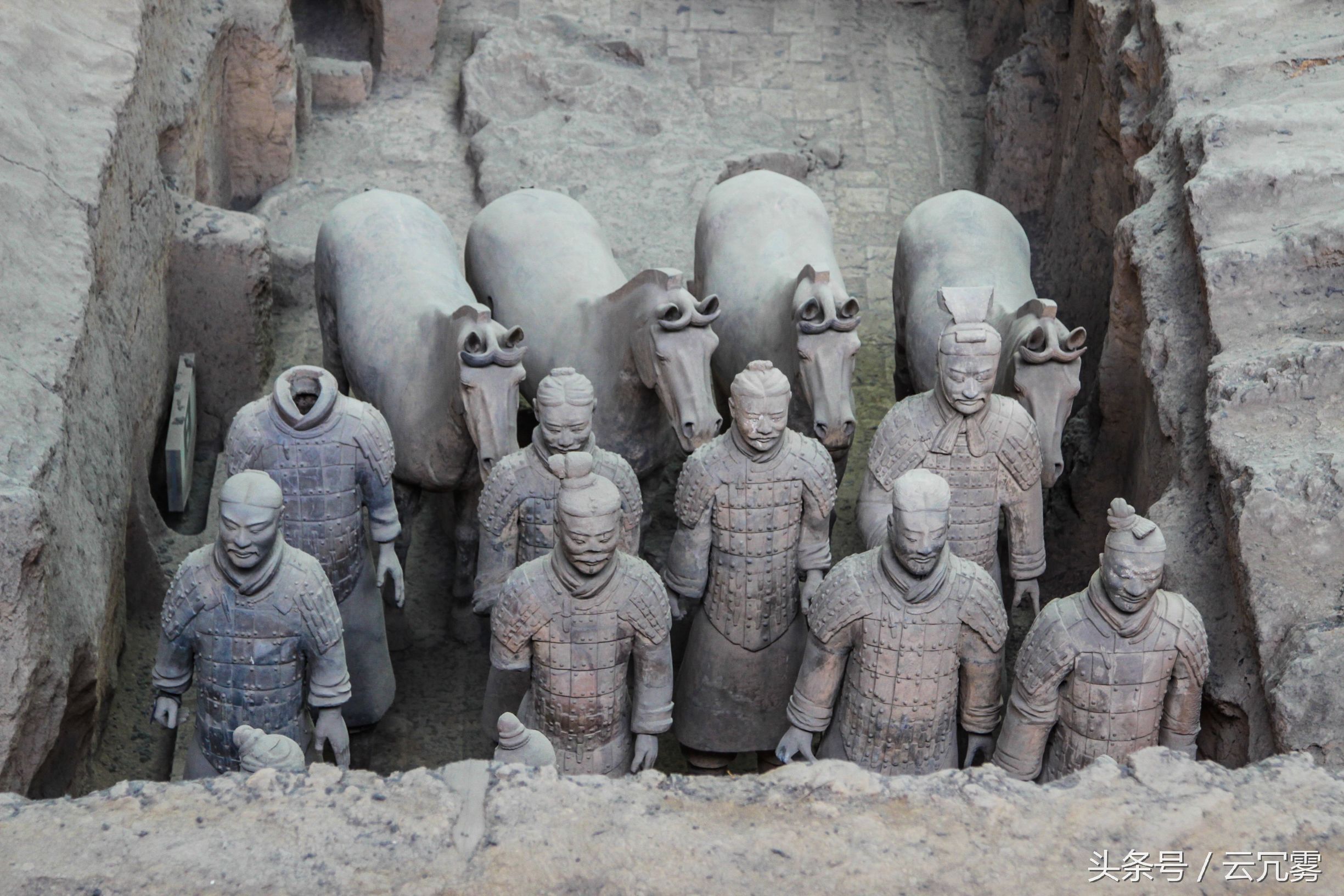 秦兵马俑第八大奇迹,被誉为世界第八大奇迹秦兵马俑