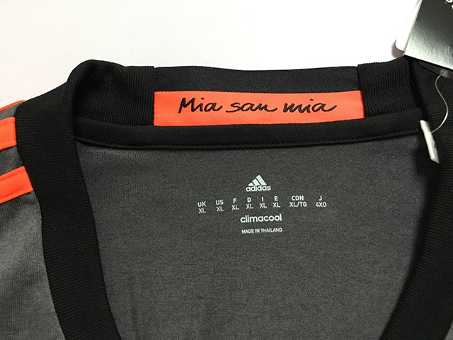 拜仁球衣1617鉴别,拜仁主客场球衣