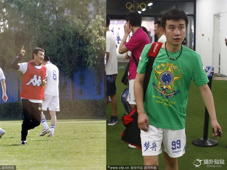 明星“球员”:唐僧变肥罗，谭咏麟踢断两根韧带