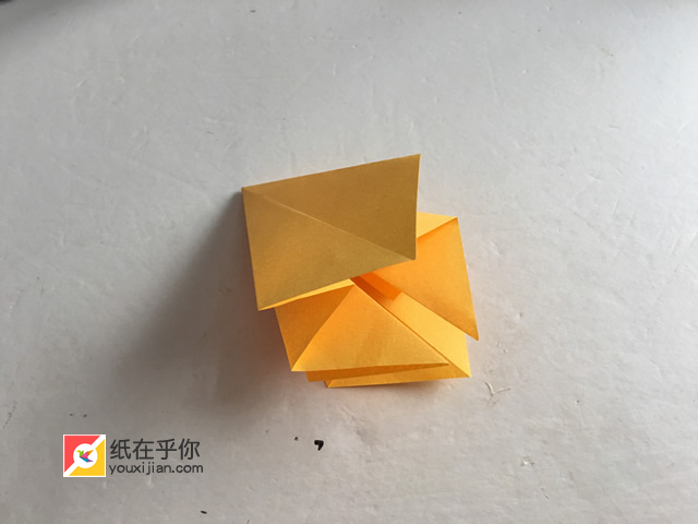 纸在乎你收纳盒系列折纸：八角盒视频图解教程