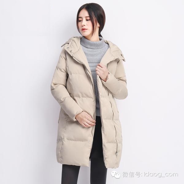 秋冬中长款棉服外套,秋冬长款氛围感棉服外套