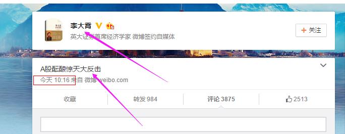 李大霄谈不会跌穿3100点,为什么有人说李大霄出来股市就跌