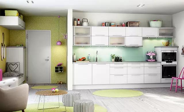 小户型厨房如何做橱柜,4平米小厨房如何设计橱柜