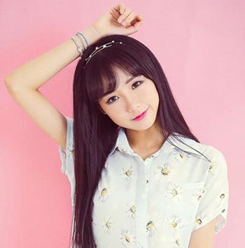 黑色直发怎么挑染好看图片,黑色齐肩直发怎么扎好看