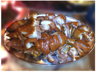 潮汕卤猪脚拜老爷家常做法,潮汕卤猪脚的配料批发