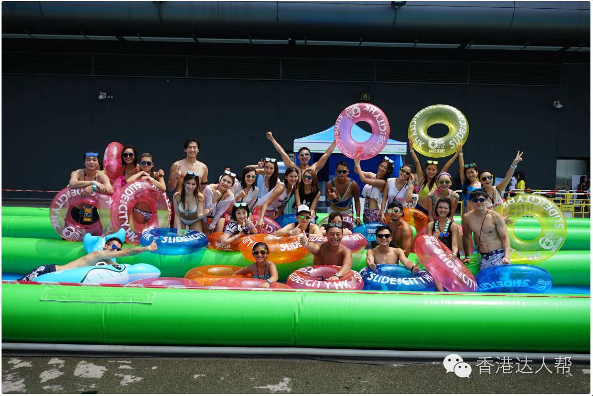 夏天炎炎“瀡”滑梯，全亚洲最高10米滑梯台登陆香港中环！