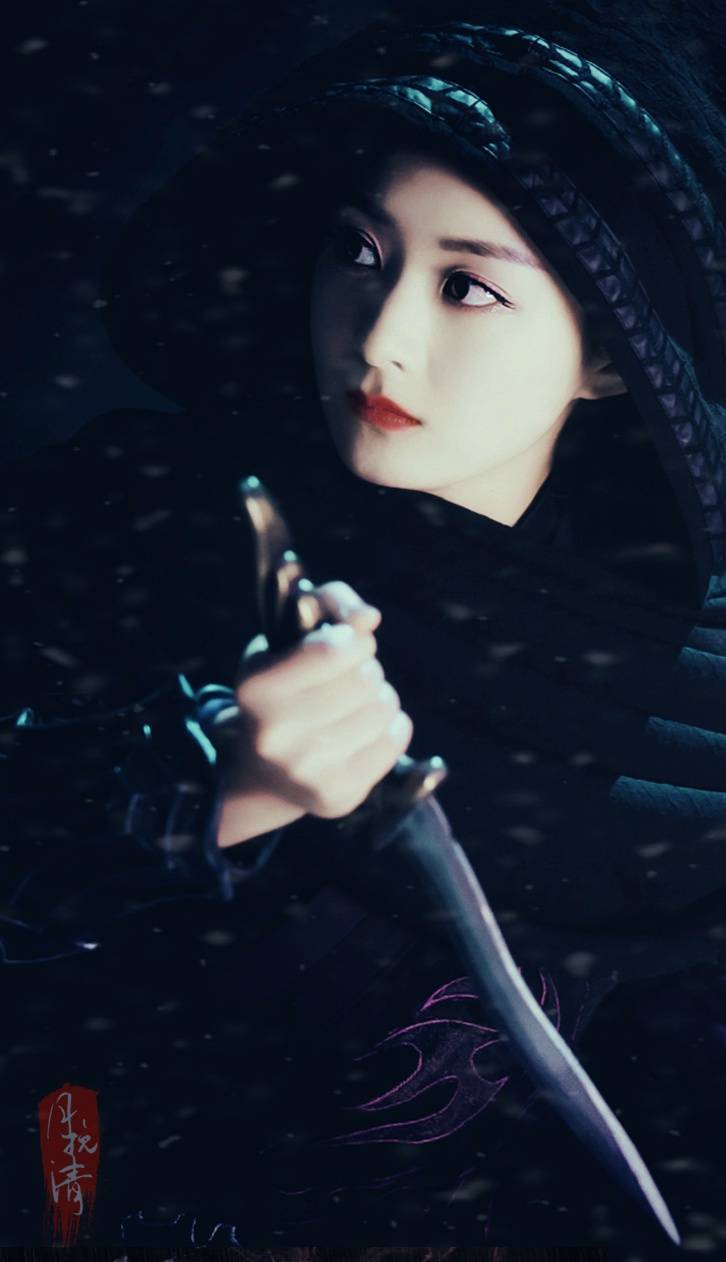 相伴丽颖，如影随行！—朱颜难断青衣扬，碧下黄泉情意长