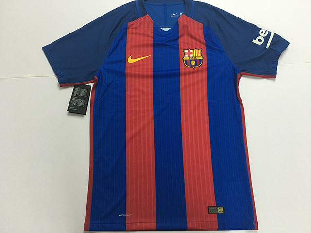 巴萨16-17赛季球衣欧冠球迷版,巴萨16-17赛季视频