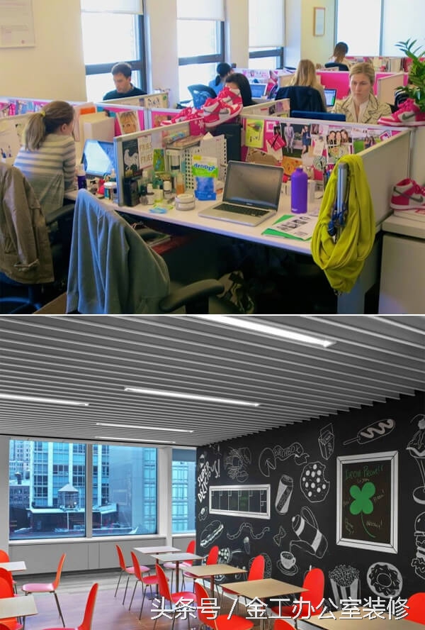 白领办公室装修设计方案,it公司办公室装修效果图