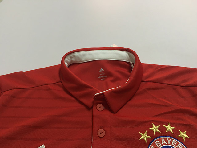 拜仁球衣1617鉴别,拜仁主客场球衣