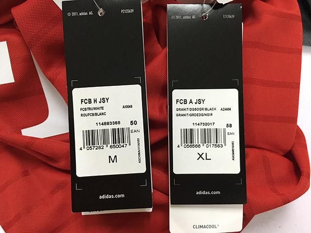 拜仁球衣1617鉴别,拜仁主客场球衣