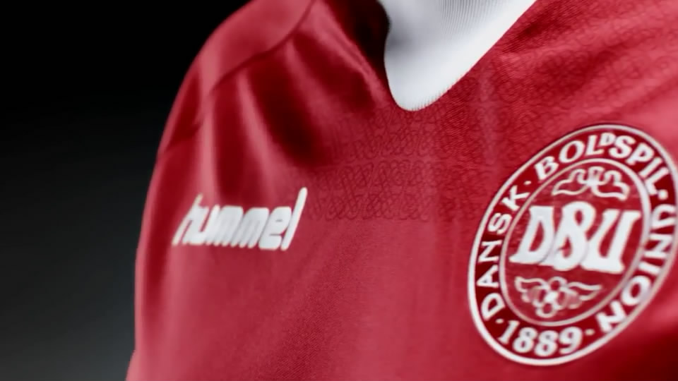 丹麦队最新球衣：凡人们见识下真正的洪荒之力吧！