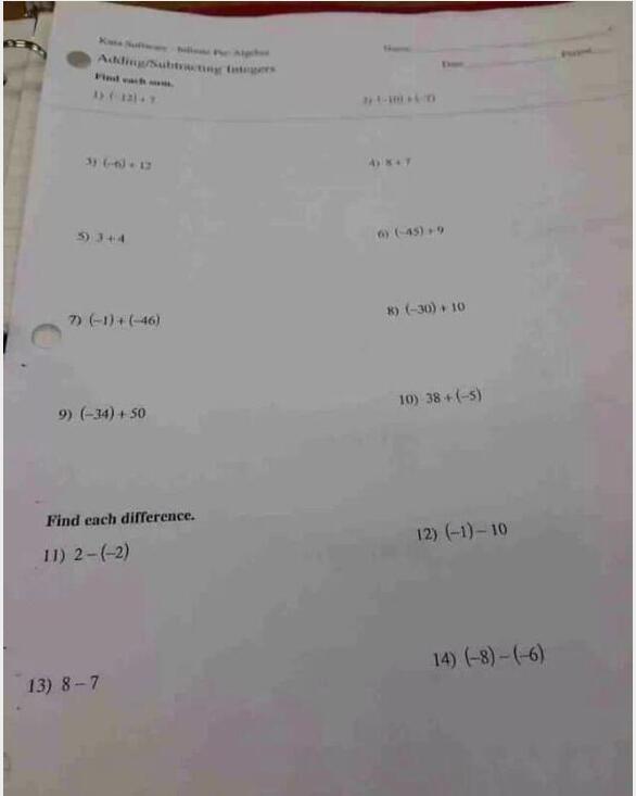 国外高中的数学题,外国九年级数学题