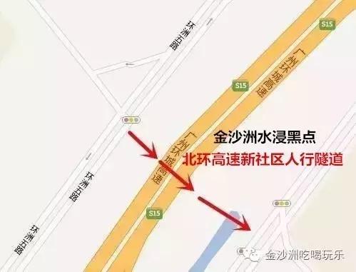 金沙洲哪里有水浸,金沙洲水浸吗