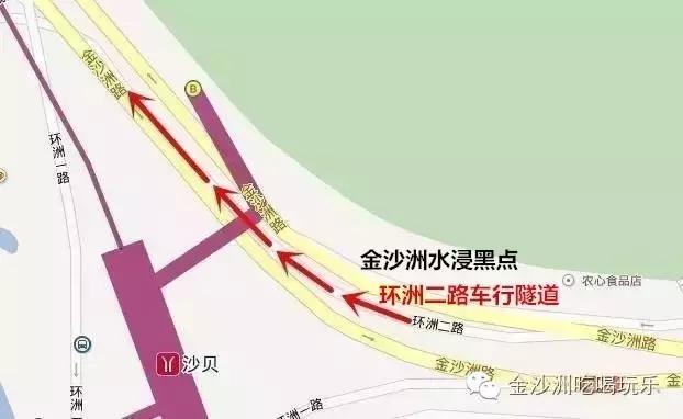 金沙洲哪里有水浸,金沙洲水浸吗