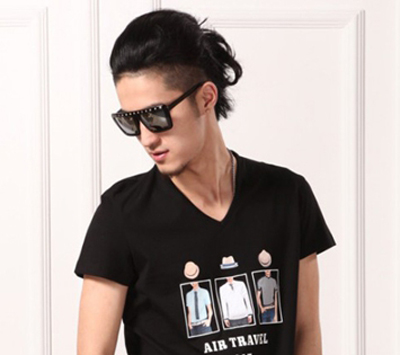 男生长发烫发和短发烫发价格,发质偏软长发长脸男生烫发