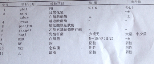 手把手教你看懂白带化验单！