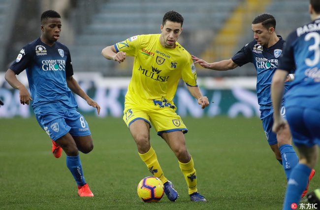 意甲恩波利和切沃,意甲恩波利1-0莱切集锦