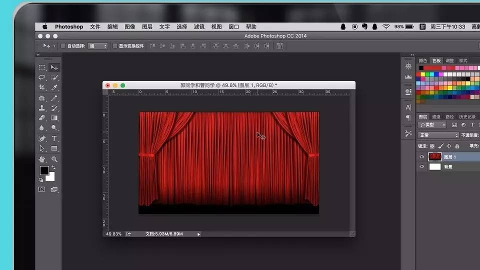 在photoshop中如何打开两张图片,photoshop怎样创建有图像的图层