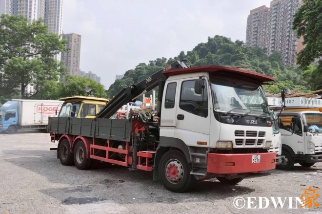 香港街头的国产卡车,香港街头卡车大全