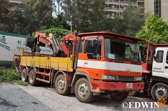 香港街头的国产卡车,香港街头卡车大全