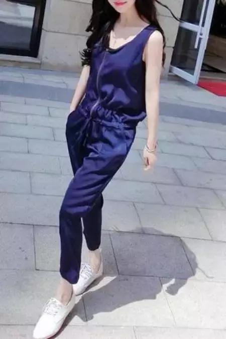 高圆圆秋冬穿搭牛仔裤,高圆圆蓝色牛仔直筒裤穿搭