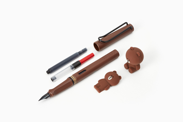 高颜值凌美钢笔,凌美布朗熊钢笔怎么装墨水