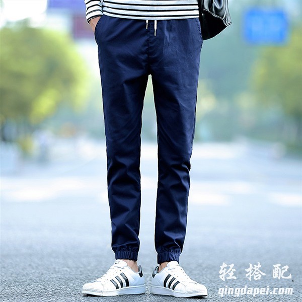 最时尚潮流小脚裤男士,男生也爱穿小脚裤