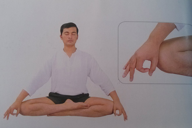 正宗印度瑜伽体位详解,瑜伽体式毗湿奴多罗简易版