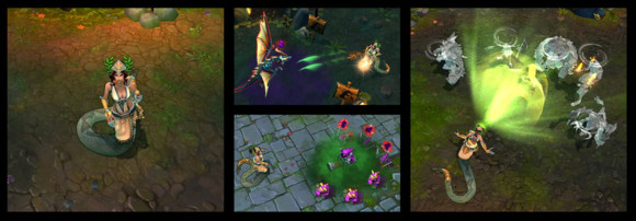 lol现在很多以前的皮肤都有特效了,lol特效容易被看出来的皮肤