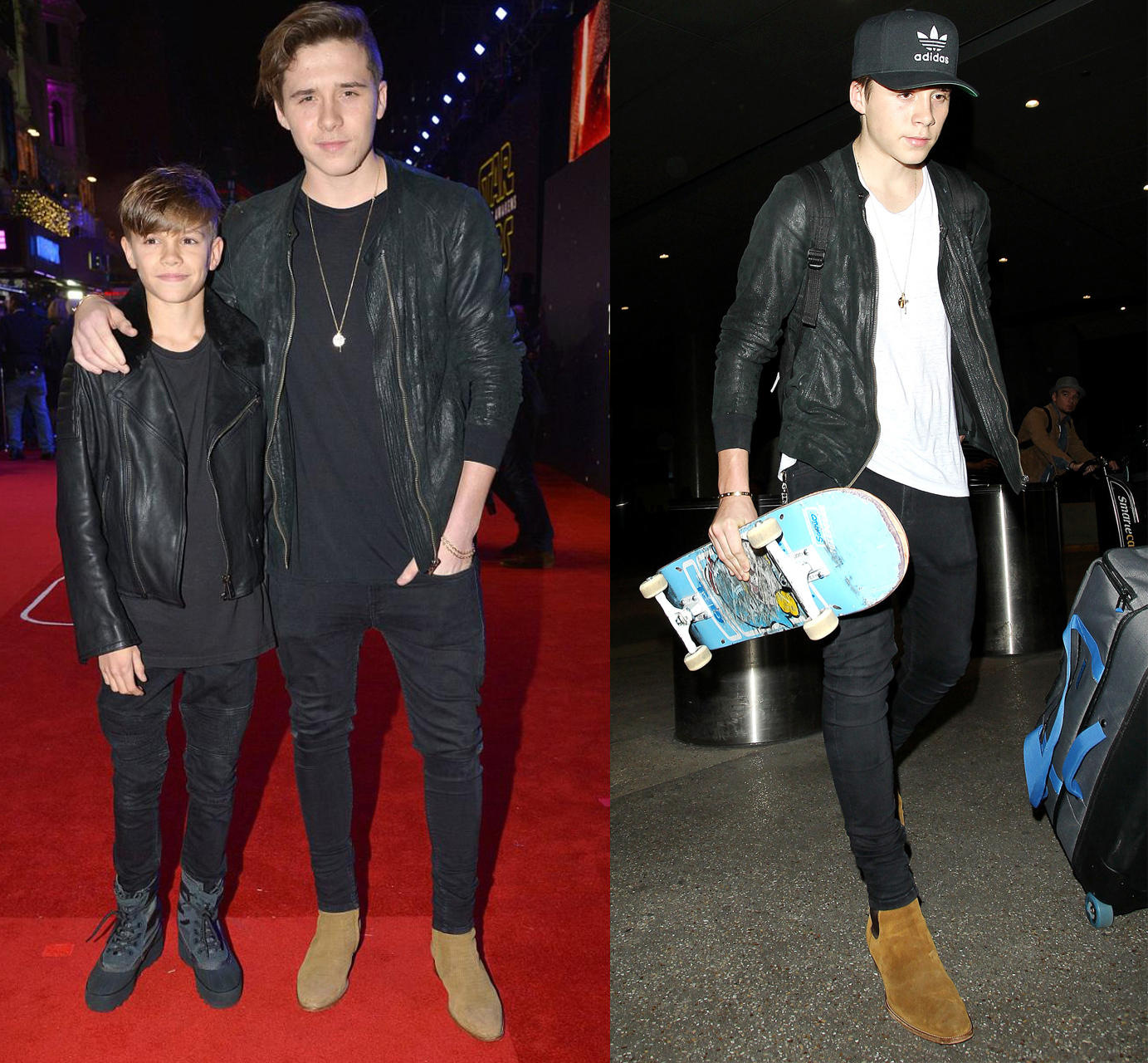 布鲁克林贝克汉姆纽约,布鲁克林贝克汉姆童年