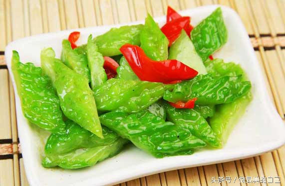 苦瓜你是吃的苦，还是吃的健康呢？