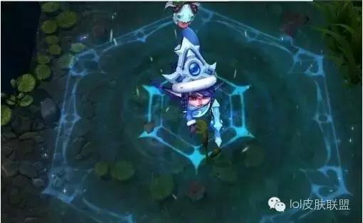 lol手游奥利安娜冰雪节皮肤特效,船长冰雪节皮肤特效