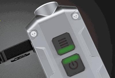 钥匙上挂防水小手电筒,可挂在钥匙扣上的强光灯