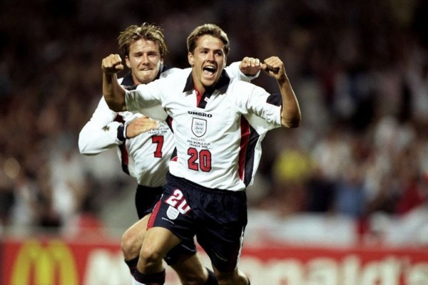 经典回忆：宿敌之战——欧文一战惊天下贝克汉姆首站世界杯