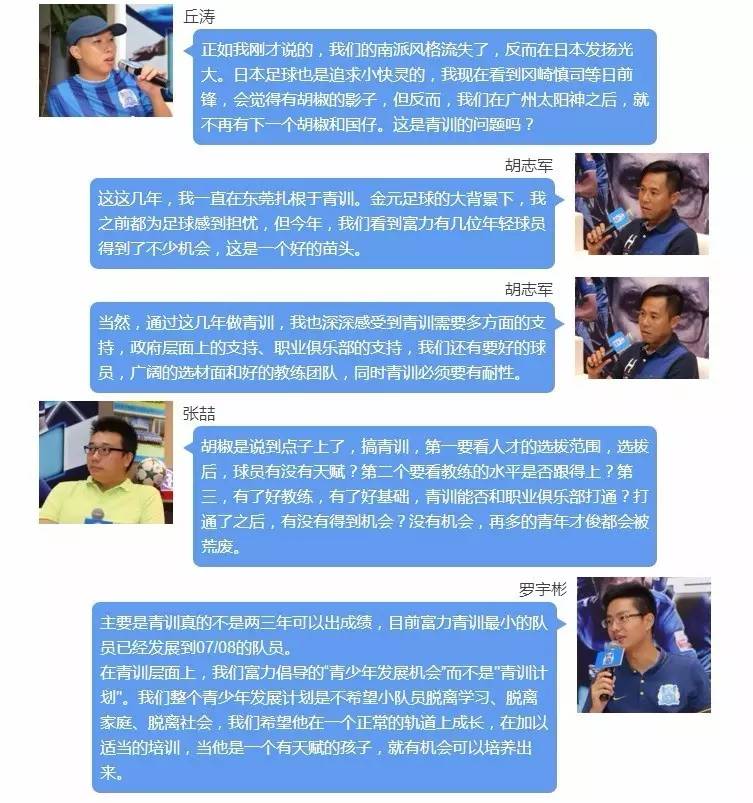 名记名宿谈皇马,足球大咖谈青训