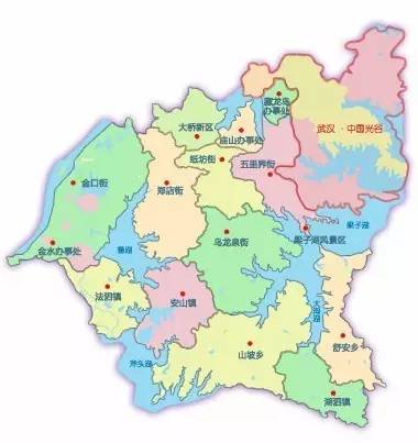 武汉江夏新区中心城区,武汉江夏新城区