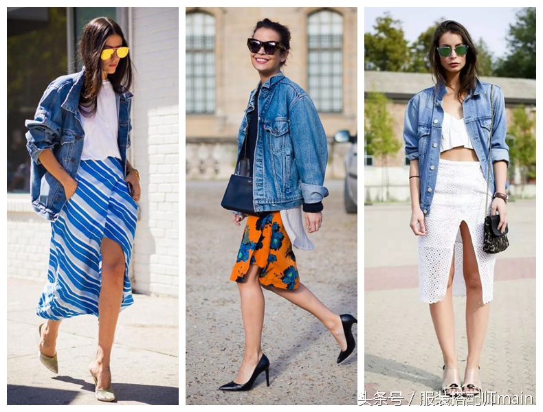 又到了穿牛仔的季节,牛仔外套的正确穿搭法