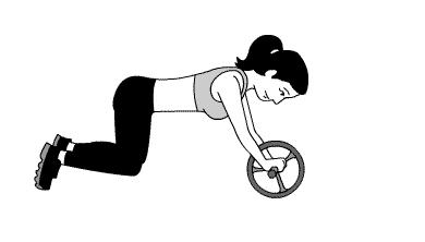 瘦肚子练腹肌的最快方法健身房,练肚子赘肉健身动作