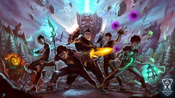 lpl春季赛战队海报,剑指kpl冠军