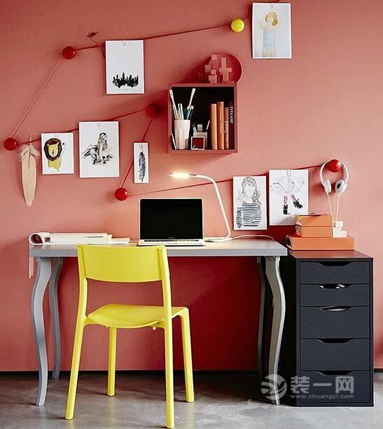 小型私人办公室布置设计,8个家庭办公室设计技巧