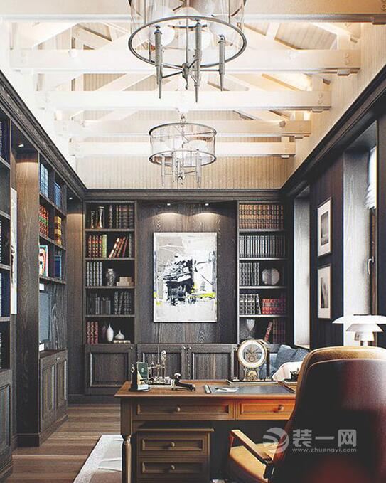 小型私人办公室布置设计,8个家庭办公室设计技巧